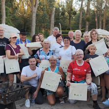 Nordic Walking połączył pokolenia. Od marszu po ognisko w ramach projektu
